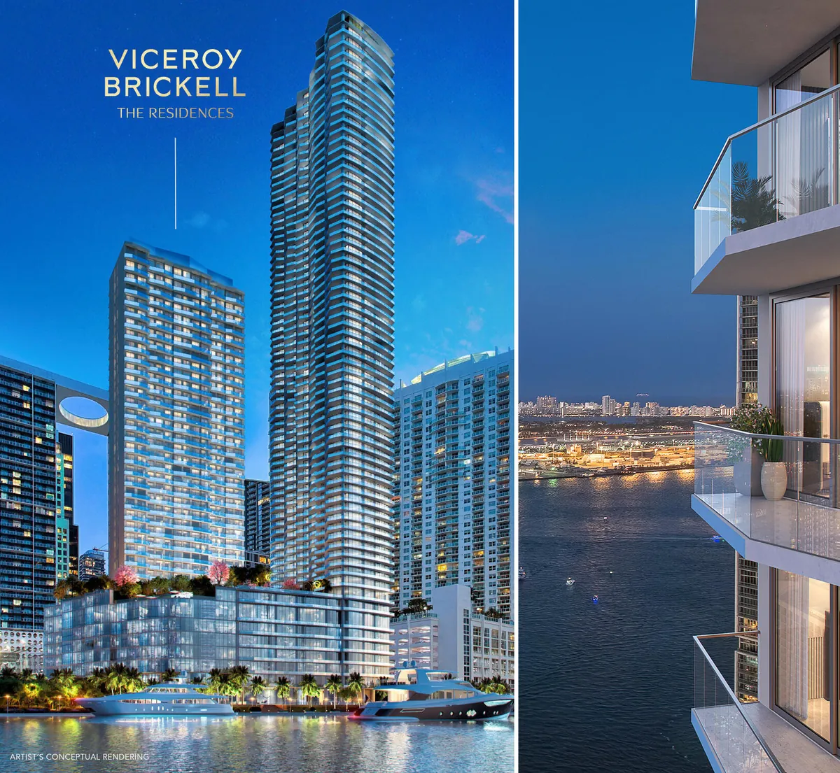 Viceroy Brickell Residences, One Brickell